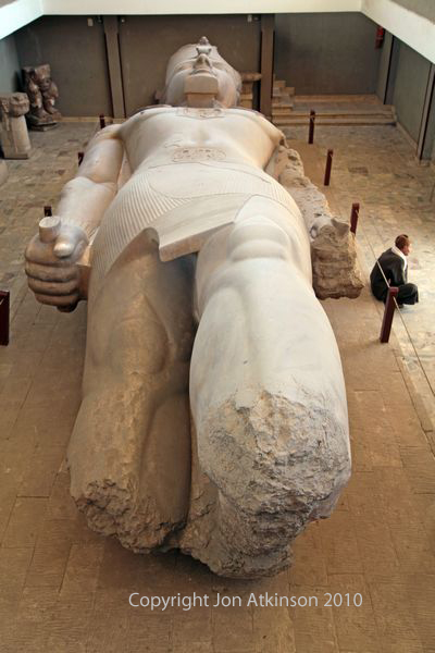 Statue King Rameses II, Memphis